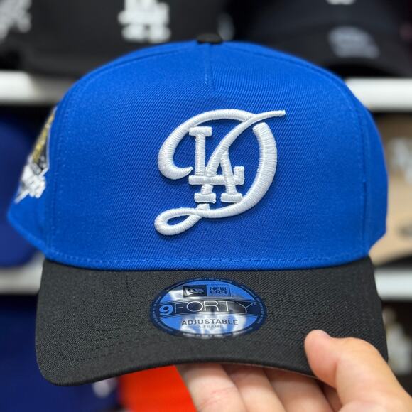 New Era LA Dodgers '2024 World Series Champions' A-Frame 9FORTY Snapback - Picture 2 of 4